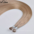 Highest Quality 100% Remy I -Tip With Italian Keratin Nano Ring Hair Extension